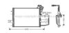 AVA QUALITY COOLING SA5015 Condenser, air conditioning